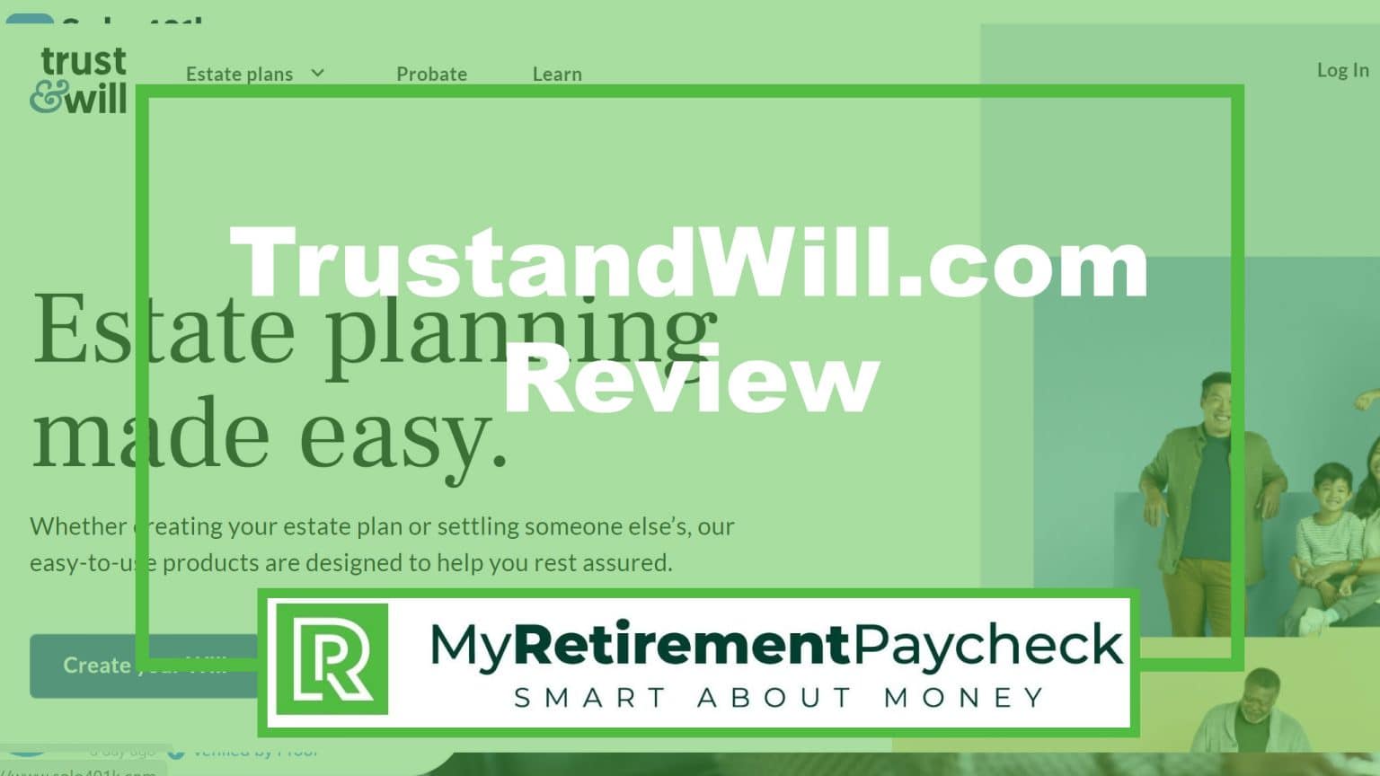 Trust and Will Review 2023 My Retirement Paycheck